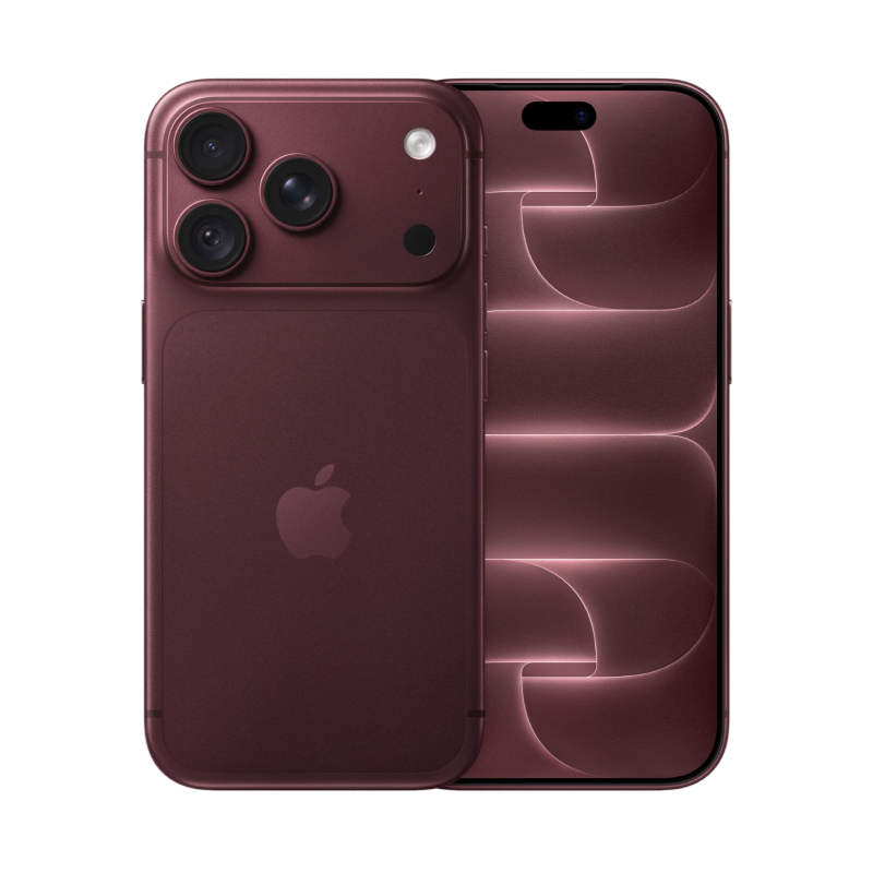 Apple iPhone 18 Pro Max 256GB  (Nano-SIM + eSIM) 5G Smartphone with Advanced Siri AI & Super Retina XDR Display - Middle East Version - Burgundy