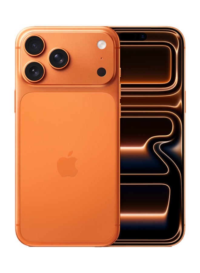 iPhone 17 Pro Max 512GB (Nano SIM + eSIM) Cosmic Orange 5G With FaceTime - International Version