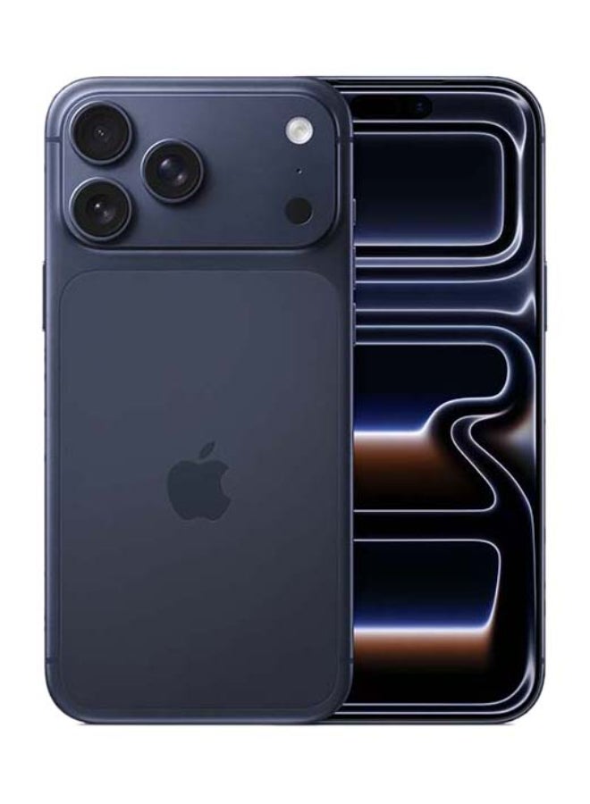 iPhone 17 Pro Max 256GB (Nano SIM + eSIM) Deep Blue 5G With FaceTime - International Version