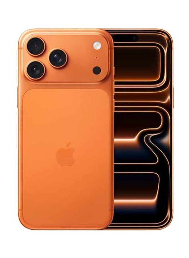 iPhone 17 Pro Max 1TB (Nano SIM + eSIM) Cosmic Orange 5G With FaceTime - International Version