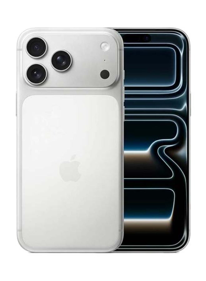 iPhone 17 Pro Max 1TB (Nano SIM + eSIM) Silver 5G With FaceTime - International Version