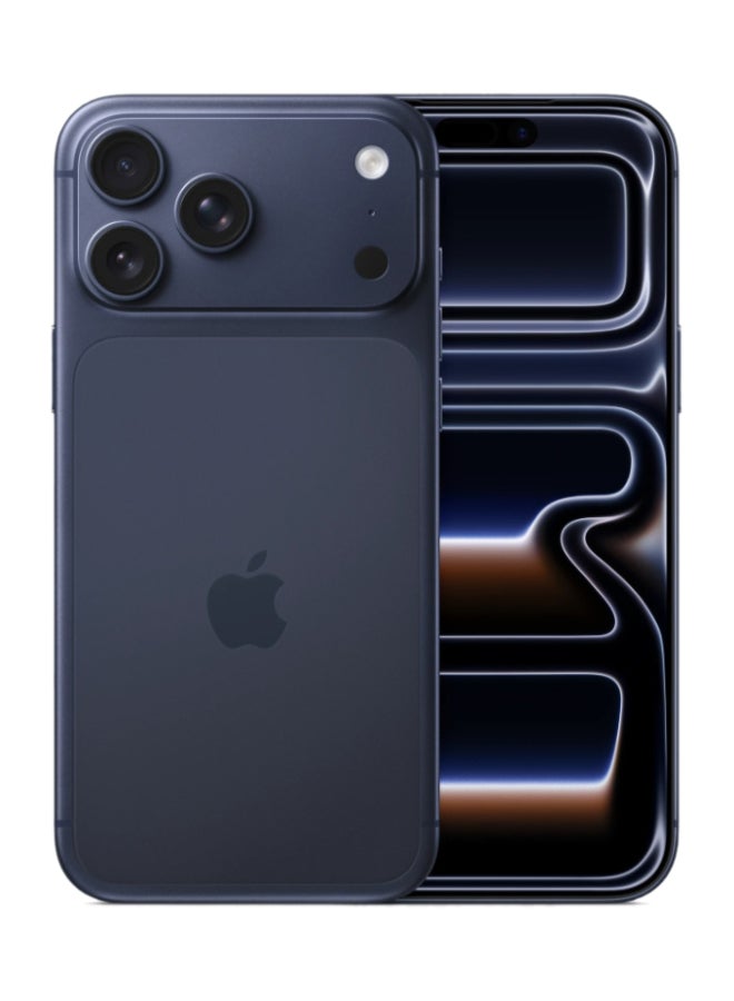 iPhone 17 Pro Max 512GB (Nano SIM + eSIM) Deep Blue 5G With FaceTime - International Version