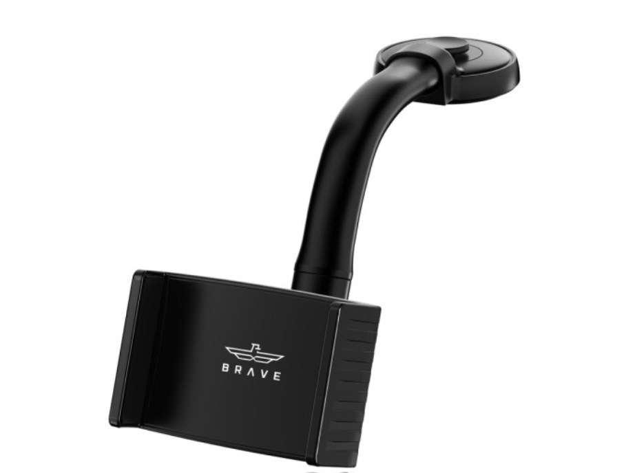 BRAVE Car Phone Holder for Dashboard, 360° Rotatable Phone Mount For Dashboard Compatible with iPhone 15 Series, ‎Galaxy S23 Ultra & All Smart Phones