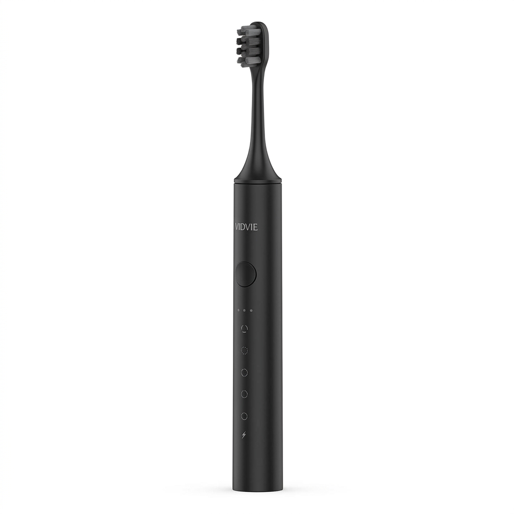 Vidvie Electric Toothbrush, Sonic Rechargeable Toothbrush with Multiple Brushing Modes, Waterproof Ergonomic Design and USB Charging for Daily Oral Care, ET02