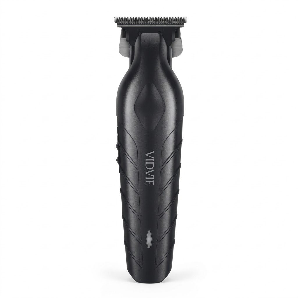 Vidvie High-Power Hair Clippers, Rechargeable Cordless Hair Trimmer with Stainless Steel Blades, Guide Combs and Low-Noise Motor for Hair, Beard and Detailing, HT01
