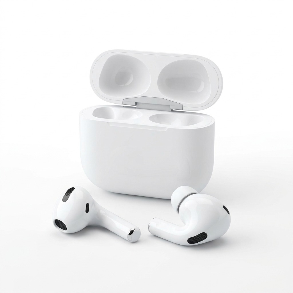 Vidvie Semi-In-Ear TWS Wireless Earbuds, Lightweight Bluetooth Earphones with Clear Calls, Touch Controls and Portable Charging Case, BT8001