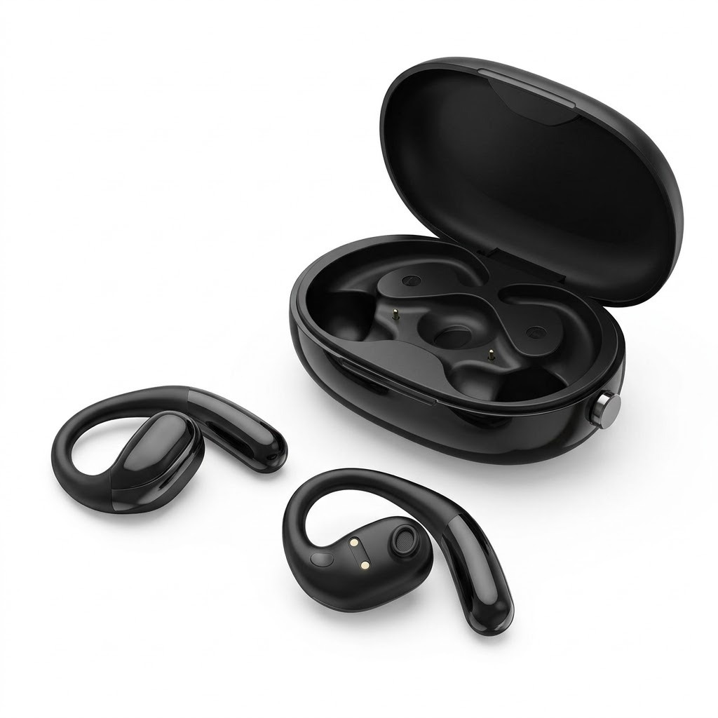 Vidvie AI Translation Wireless Earbuds, TWS Bluetooth Earphones with Real-Time Two-Way Translation, ENC Noise-Reduction Mics, Touch Control and Charging Case, for Travel and Business, BT8014