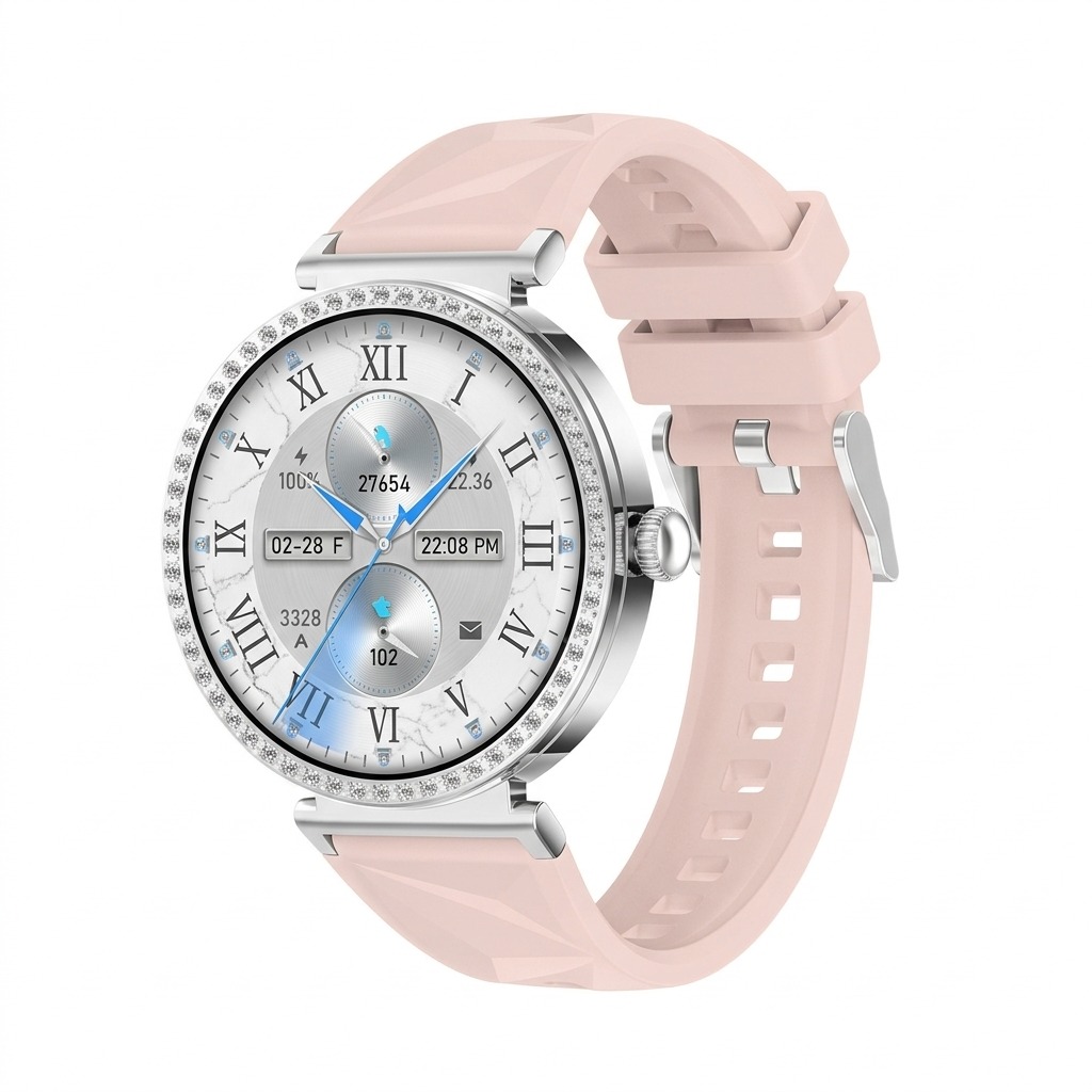 Vidvie Smart Sports Watch with Bluetooth Calling, HD Touch Display, Heart Rate, SpO2 and Sleep Monitoring, Multi-Sport Modes, Smart Notifications, Water Resistant, SW1624