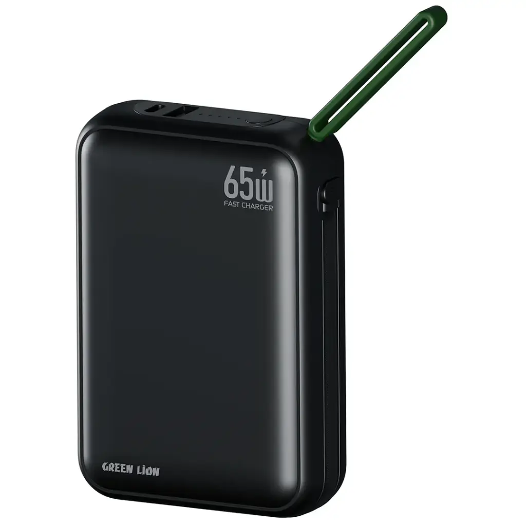 Soho Green Lion Powerbank 20000mAh - Black