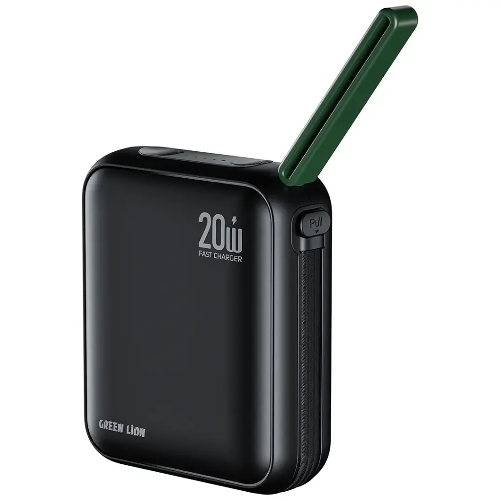 Power Bank Green Lion Soho 10000mAh - Black
